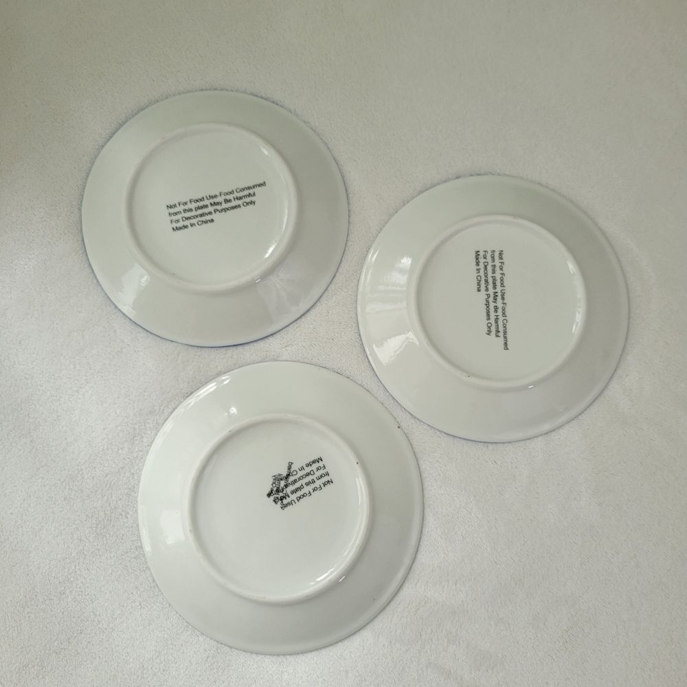Decorative Plate Set (3) - Picture 3 of 6